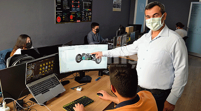 KMÜ'lü Akademisyenden Elektrikli Otomobil Projesi