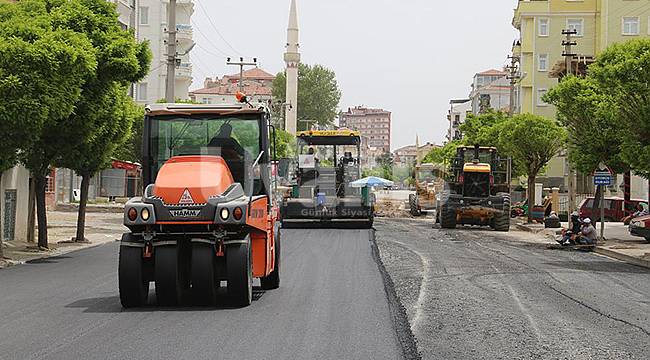 Perşembe pazarı içi asfaltlanıyor