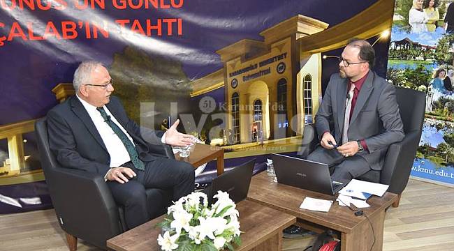 Rektör Namık AK, KMÜ’nün gelişimini anlattı