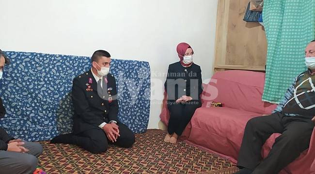 Sarıveliler'de Şehit ve Gazi Aileleri Unutulmadı