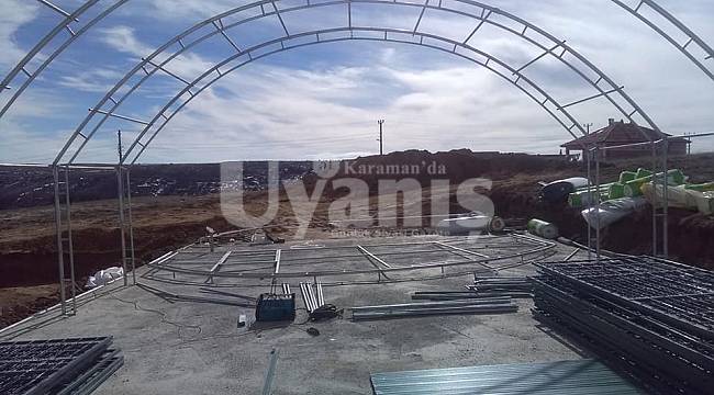 Sarıveliler'den sonra Başyayla'da da Çilek Seraları Kurulacak