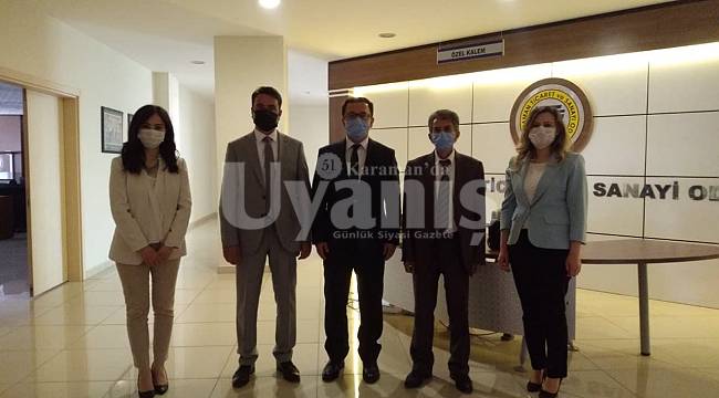 SGK İl Müdürü Fındık'tan KTSO Yönetim Kurulu Başkanı Alkan'a Ziyaret