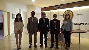 SGK İl Müdürü Fındık'tan KTSO Yönetim Kurulu Başkanı Alkan'a Ziyaret
