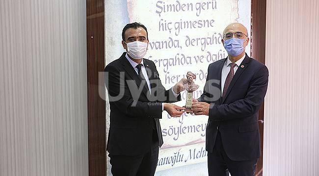 TDK Başkanı Gülsevin’den Kalaycı’ya ziyaret