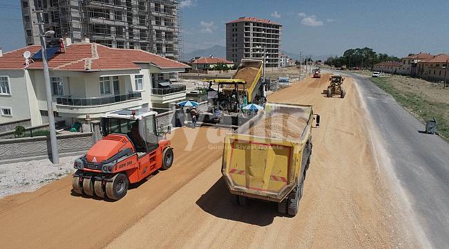 Bahçelievler Mahallesi'nin Yolları Asfaltlandı