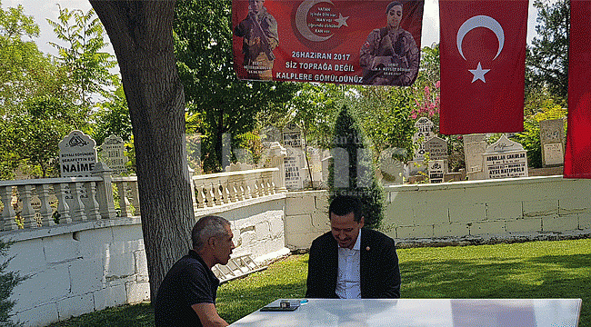 Bakan Soylu, Şehit Babasıyla Görüştü