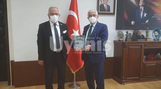 Bilge Türk Eğitim Kültür Vakfı'ndan Rektör Namık Ak'a Ziyaret