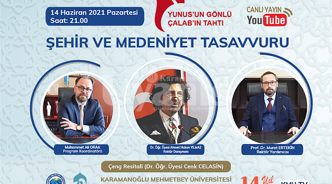 Canlı Yayında Şehir Ve Medeniyet Tasavvuru Konuşulacak