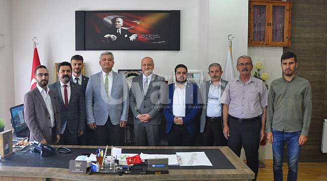 CHP Heyetinden Ermenek Belediye Başkanı Zorlu'ya Ziyaret