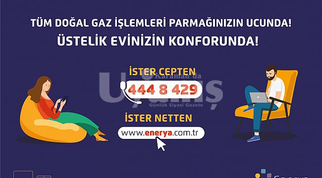 Enerya ile abonelik işlemleri evinizin konforunda