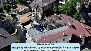 Ermenek'te Evi Yanan Aileler İçin Yardım Kampanyası Başlatıldı