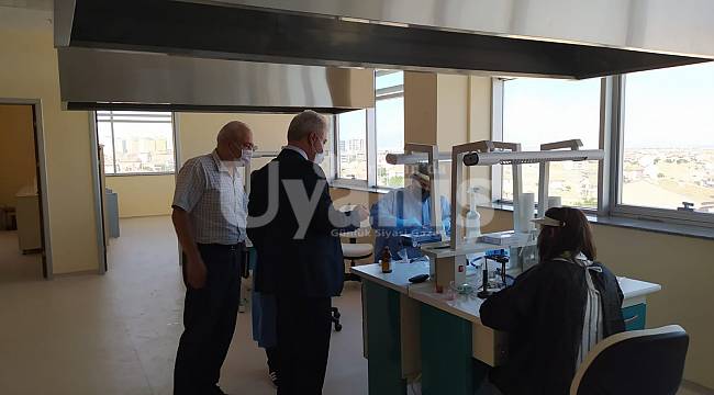 İl Sağlık Müdürü Kurşun, yeni ADSM'yi ziyaret etti