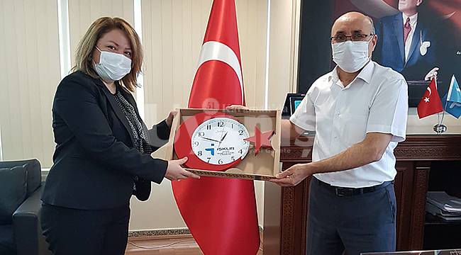 İŞKUR İl Müdürü Sarıkaya’ya hayırlı olsun ziyaretleri devam ediyor