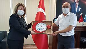 İŞKUR İl Müdürü Sarıkaya’ya hayırlı olsun ziyaretleri devam ediyor