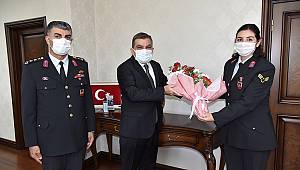 Jandarma Teşkilatından Vali Işık'a Ziyaret