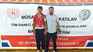 Karaman'a Bir Bronz Madalya'da Arda Uğur'dan