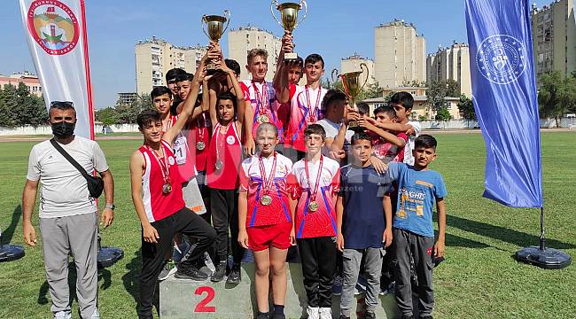 Karaman Atletizm Takımı Adana'da Zirvede