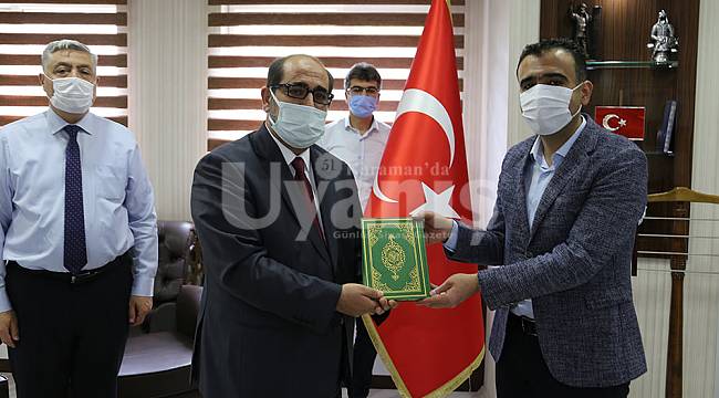 Karaman İl Müftülüğüne Atanan Gürbüz görevine başladı