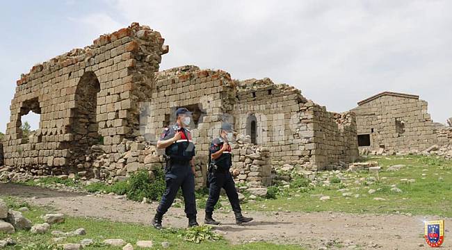 Karaman'da Tarihi Bölgelerin Güvenliği Jandarmaya Emanet