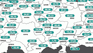 Karaman Vaka sayısı en çok düşen 2. İl oldu