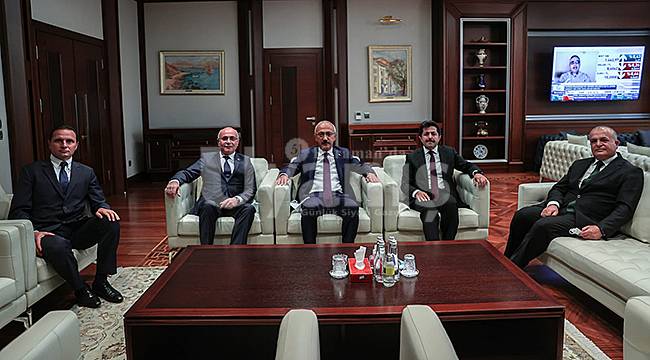 KAREV ve ANKARAMANDER’den Hazine ve Maliye Bakanı Lütfi Elvan’a ziyaret