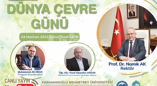 KMÜ'den Dünya Çevre Günü özel yayını