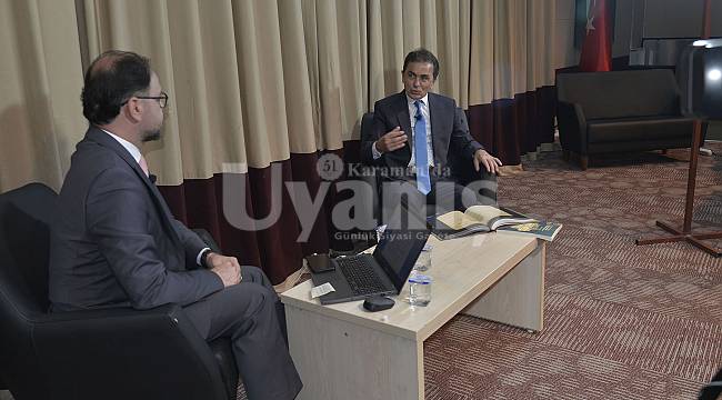 KMÜ'nün Canlı Yayın Konuğu Olan Yazar Yusuf Yıldırım: "Yunus Emre İle İlgili En Eski Kayıt Karaman'dadır"