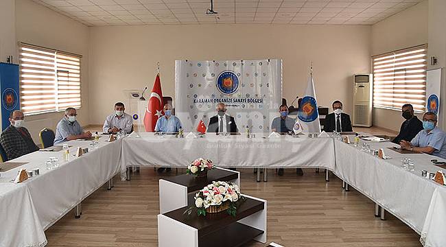 KMÜ ve OSB Yönetimi Bir Araya Geldi