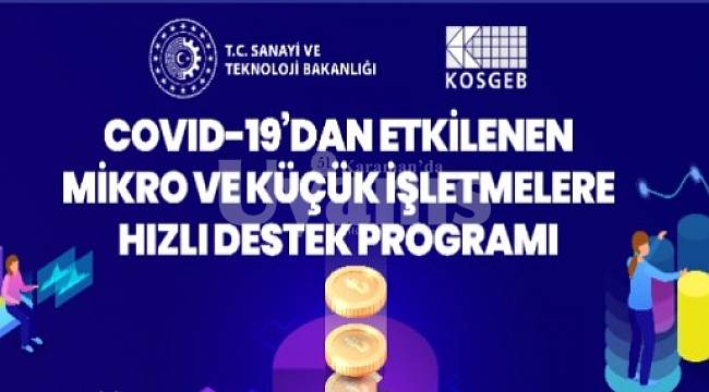 KOSGEB'in Mikro ve Küçük İşletmelere Hızlı Destek Programı 2. Başvuru Dönemi Başladı