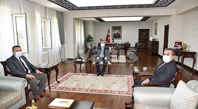 Kurum Müdürlerinden Vali Işık'a Ziyaret