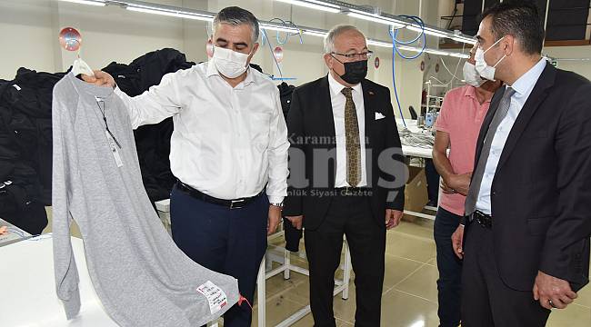 Rektör Namık Ak, Belediye Başkanı Kalaycı İle Ongun A.Ş.'Yi Ziyaret Etti