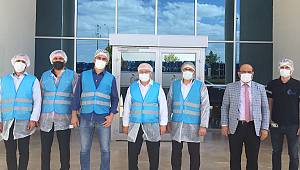 Rektör Namık Ak, Döhler'de İncelemelerde Bulundu