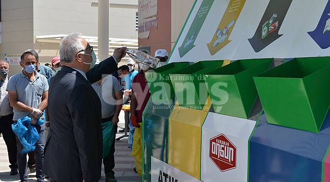 Rektör Namık Ak'tan Çevreye Duyarlı Davranış