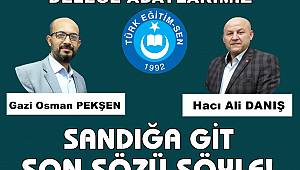 Türk Eğitim Sen İlksan Temsilci Adaylarını Belirledi