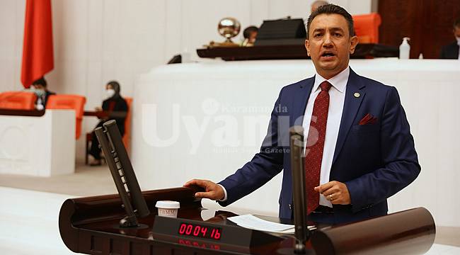 Ünver İl oluşunun 32. Yılında TBMM'de Karaman'ı anlattı