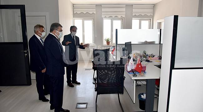 Vali Işık'tan İl Göç İdaresi Müdürlüğüne Ziyaret