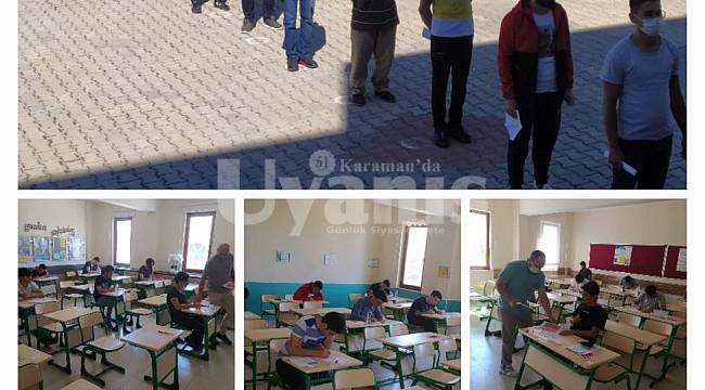 YKS Provası Yaptılar