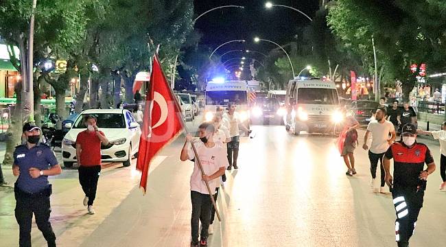 15 Temmuz Şehitleri Sancak Koşusu Yapıldı