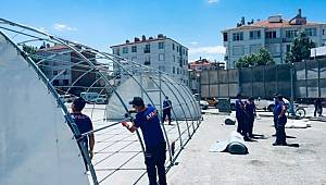 Afet Eğitim Çadırı Yarın Açılacak