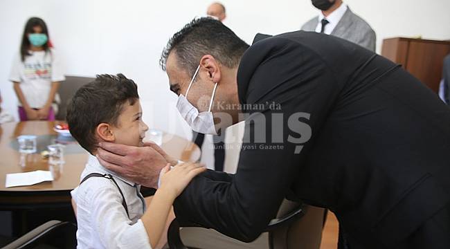 Başkan Kalaycı vatandaşlarla bayramlaştı