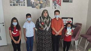 Çocuklardan Şehit Annesine vefa örneği
