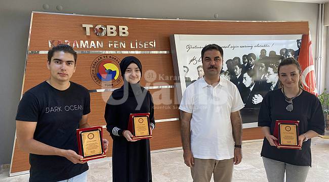 Fen Liseleri IV. Ulusal Bilim Kongresinde Gururlandıran Başarı