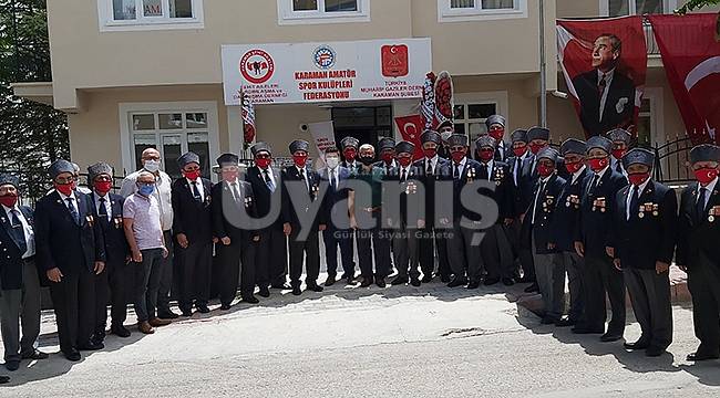 Gaziler Derneği Karaman Şubesi açıldı