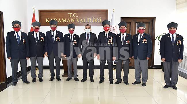 Gazilerden Vali Işık'a Ziyaret