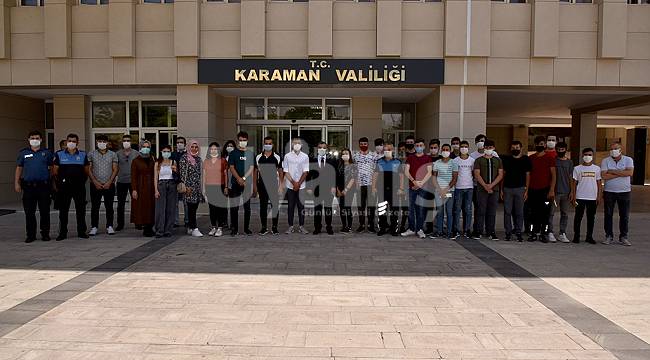 Gençlerden Vali Işık'a Ziyaret
