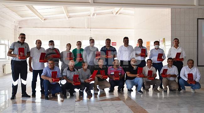GOLDA’dan çalışanlarına teşekkür plaketi