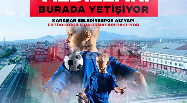 Karaman Belediyespor Altyapı Futbol Okullarına Kayıtlar Sürüyor