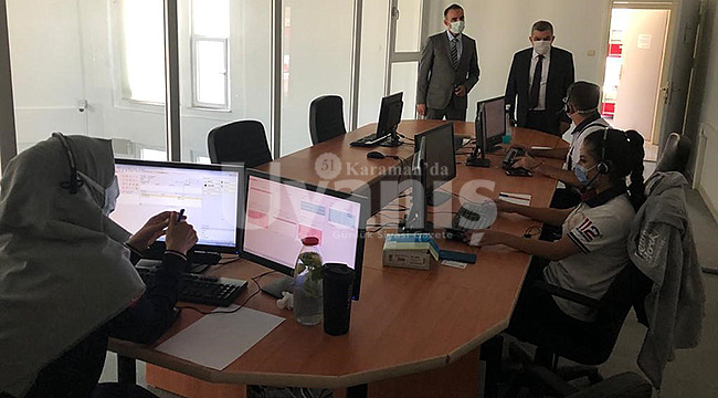 Karaman'da 112 Acil Çağrı Merkezine yapılan çağrıların yüzde 51'i "Asılsız"