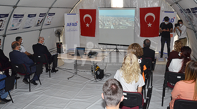 Karaman'da AFAD Farkındalık Eğitimi Çadırı kuruldu