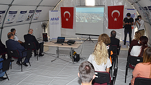 Karaman'da AFAD Farkındalık Eğitimi Çadırı kuruldu